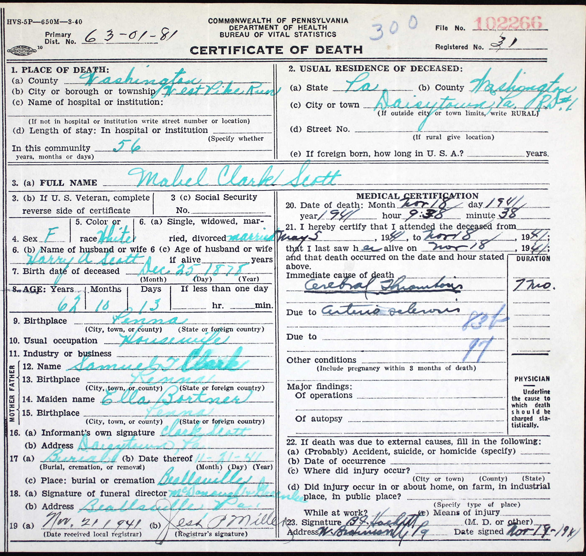 Mabel Clark Scott